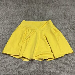 Pinspark Skort Yellow Women’s Size XS